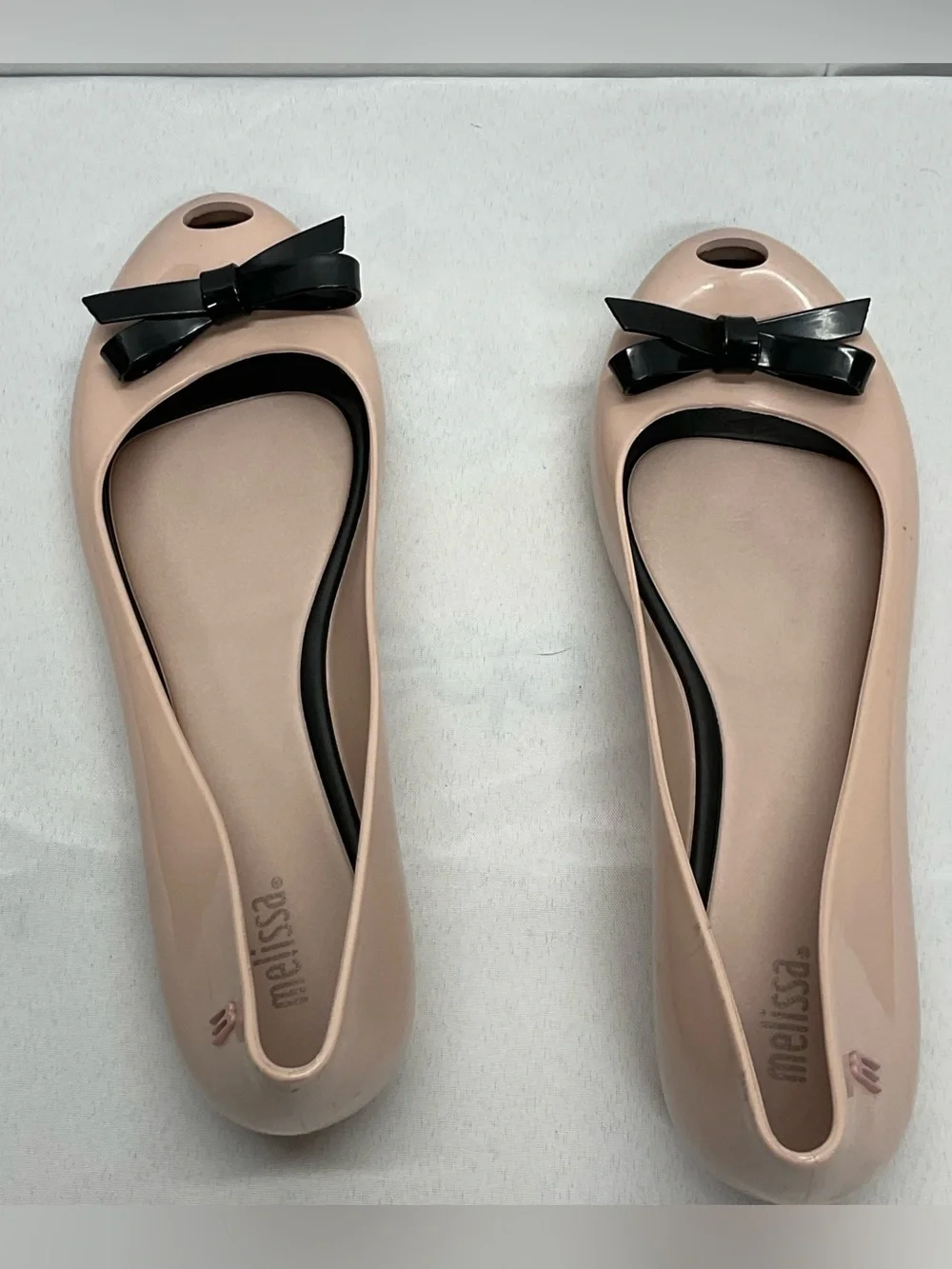 Melissa Ultragirl Bow III Ballet Flats Size 10Coquette Feminine Balletcore